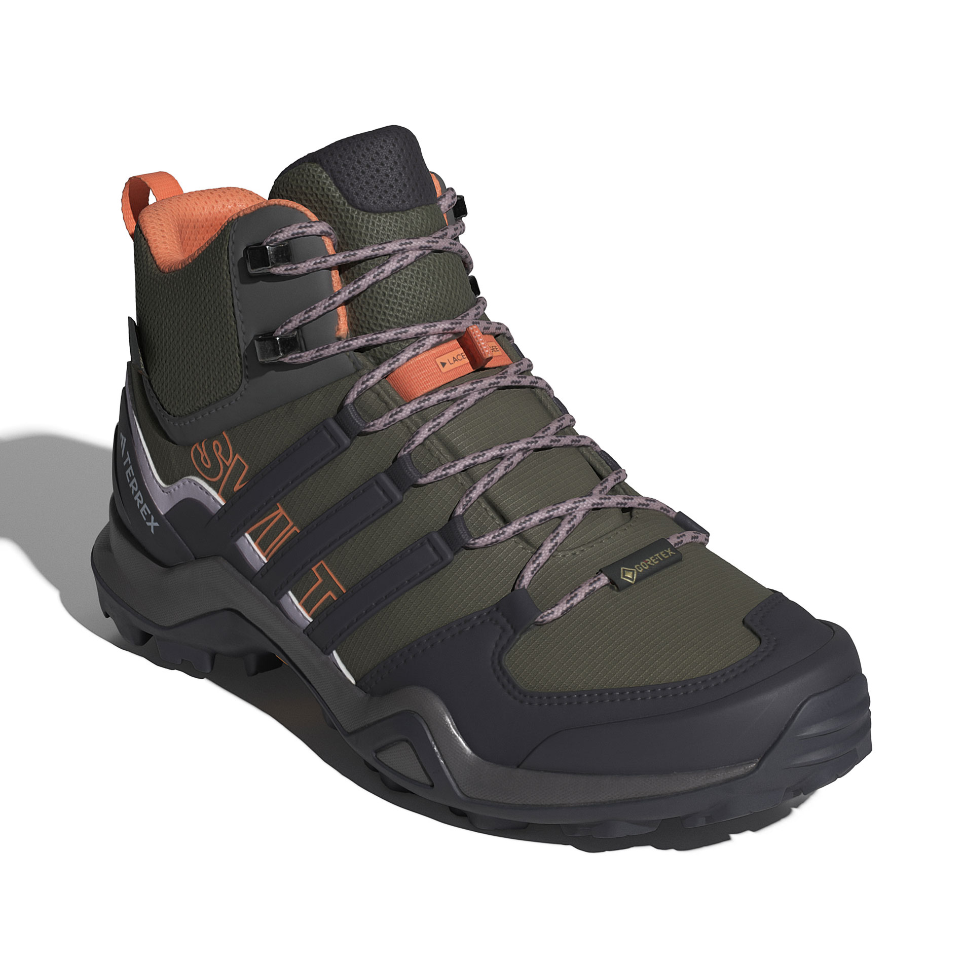 adidas TERREX SWIFT R2 MID GTX W Kad n Ye il Spor Ayakkab IH2601