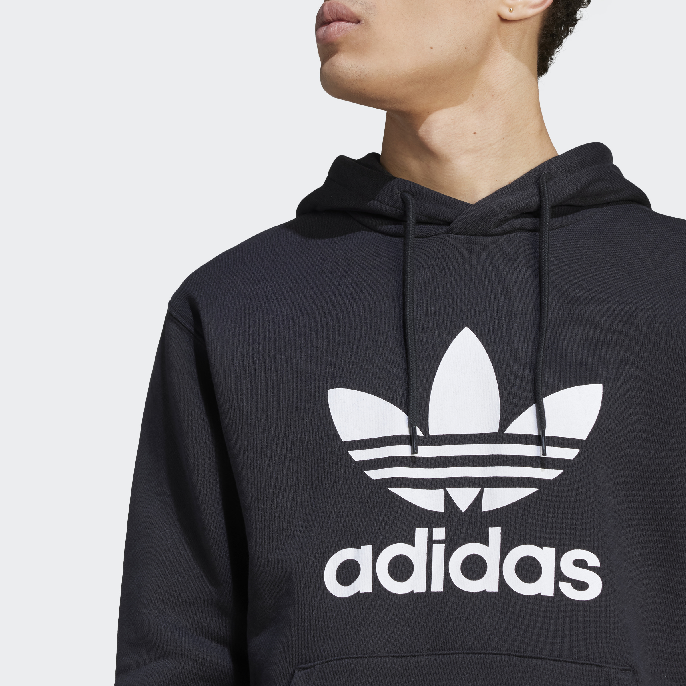 adidas TREFOIL Siyah Erkek Sweatshirt IM4489